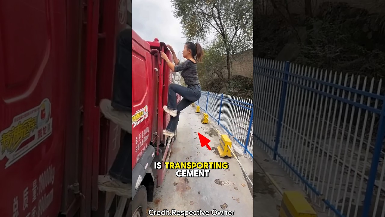 Hardworking Girl Driver 👩‍✈️🔥