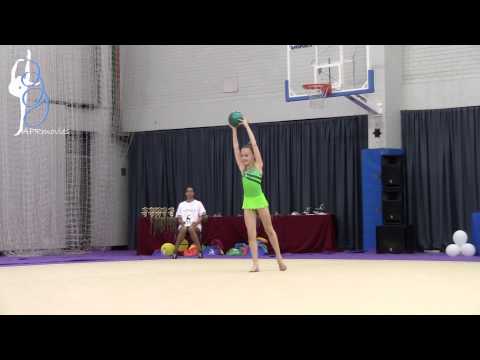 Ina Lehtonen - Jyvaskylan Voimistelijat-79' ry (FIN) - Ball - Pré-Junior A 2003 - Summer Stars 2014