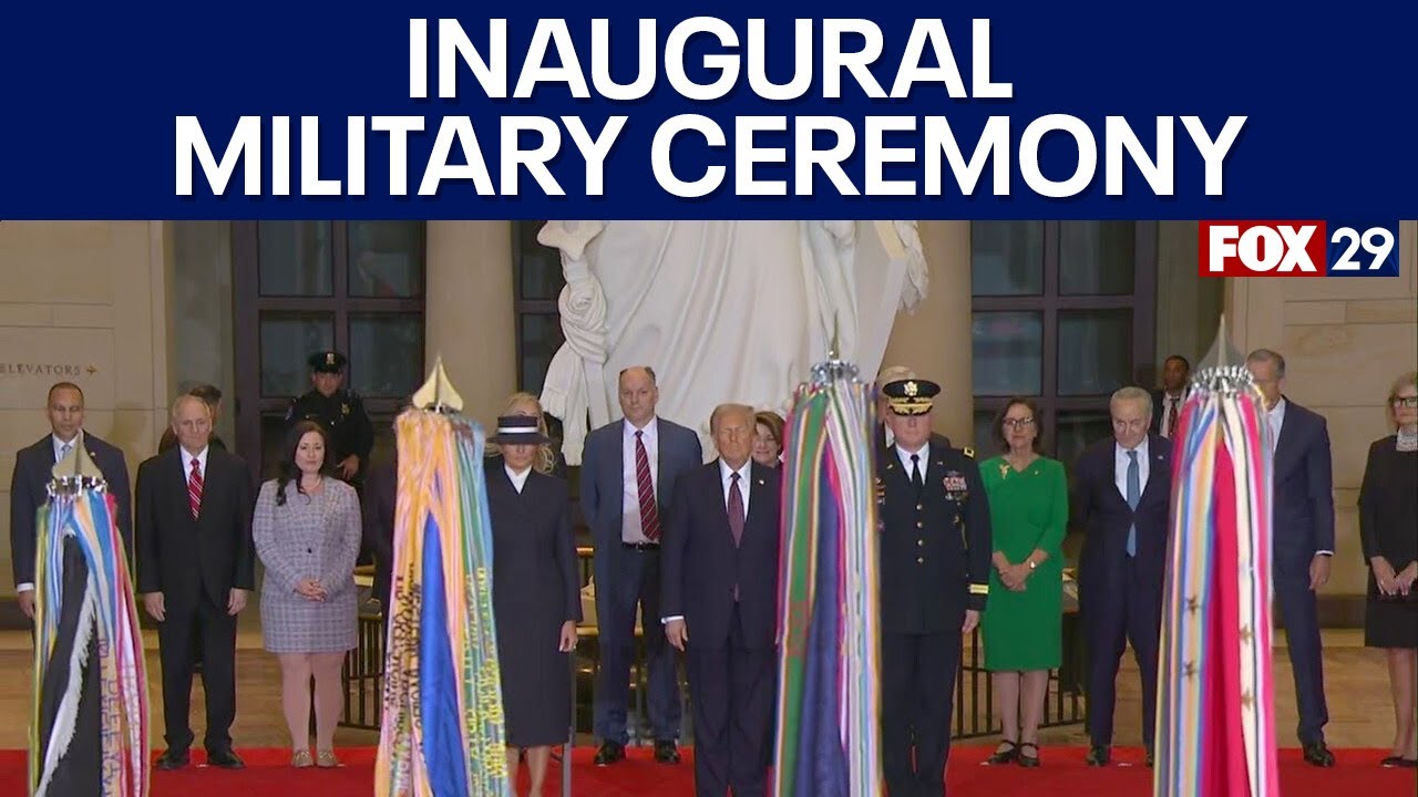 Trump inaugural military ceremony