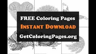 Easy zentangle coloring pages