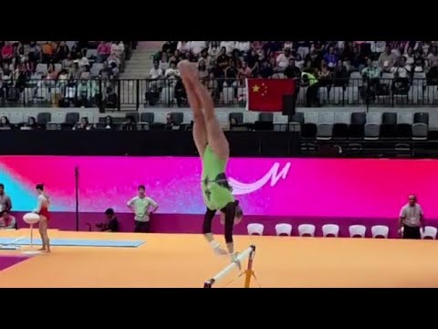 Angelina Melnikova - HUGE 14,500 Uneven Bars - All-around Final - World Championships 2025