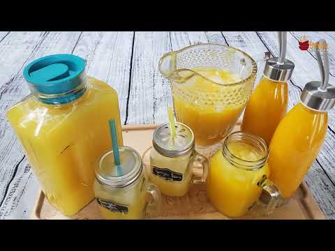 How to make Mango, Pineapple, Tumeric Smoothie | Yemizkitchen