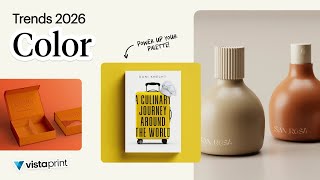 Vistaprint 8 expressive color trends for 2026