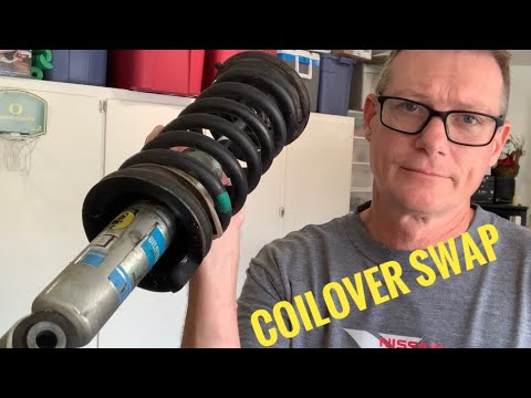 Front Bilstein Coilover Lift Swap Kit / Shocks Nissan Xterra (Part 1)