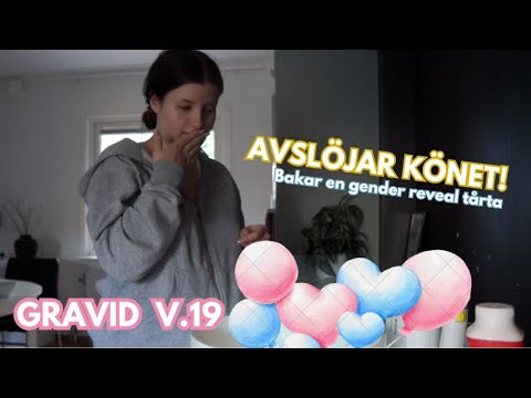 Gravid vecka för vecka - Vecka 19 - AVSLÖJAR KÖNET!