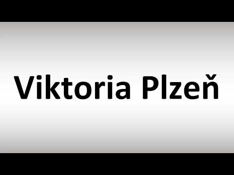 How to Pronounce Viktoria Plzeň