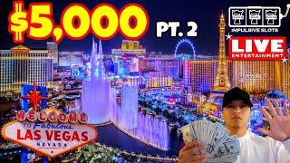 Part 2: $5,000 Group Slot Play Live in Las Vegas 2022
