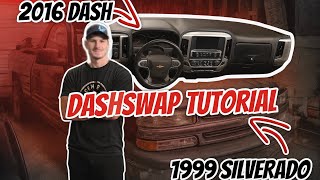 How To: Dash Swap 99-06 to 14-19 Silverado RCSB | Truck Build pt. 2