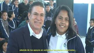 UNA INVERSIÓN MILLONARIA HA APLICADO EL GOBIERNO DEL ESTADO EN OBRAS Y ACCIONES A FAVOR DE LA EDUCAC