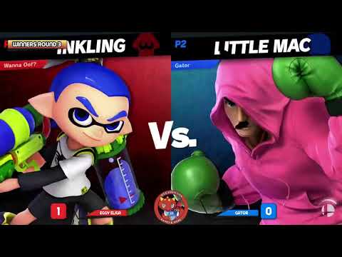Tulsa Smash Ultimate Weekly #25 WR3 Gator (Little Mac) vs Eggy Eliga (Inkling)