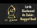 Az Zahir Hayyul Hadi Lirik Arab Dan Latin