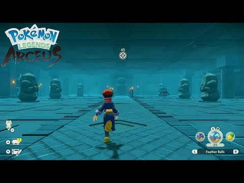 Pokémon Legends Arceus - Snowpoint Temple - "How to Solve Regi Puzzle