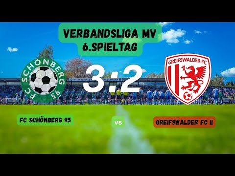 FC Schönberg 95 -  Greifswalder FC II 3:2 (1:1)