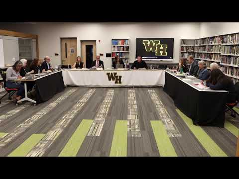 April 25, 2024 | WHRHS Board of Education Meeting