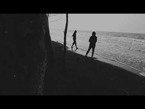 Cinematic of friends in the beach of Blendung
