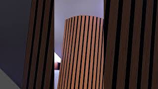 Vídeo de Painel Ripado Freijó MDF 2,70m x 60cm Por Placa