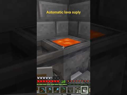 "Unlimited Lava Supply Hack in Minecraft?!" #gaming