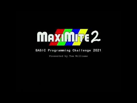 Colour Maximite 1 & 2 BASIC Programming Challenge 2021
