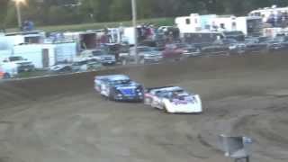 preview picture of video 'IMCA late model heat August 10, 2013. Independence Iowa Speedway.'
