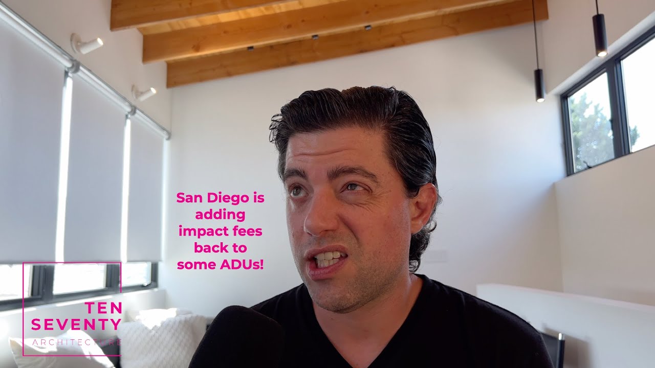 San Diego is adding impact fees back to some ADUs!