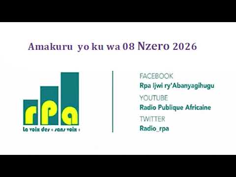 Amakuru  yo ku wa 08 Nzero 2026