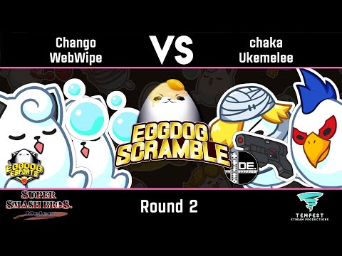 Chango / WebWipe vs Ukemeleee / Chaka - Doubles Winners Round 2 - Eggdog Scramble 2