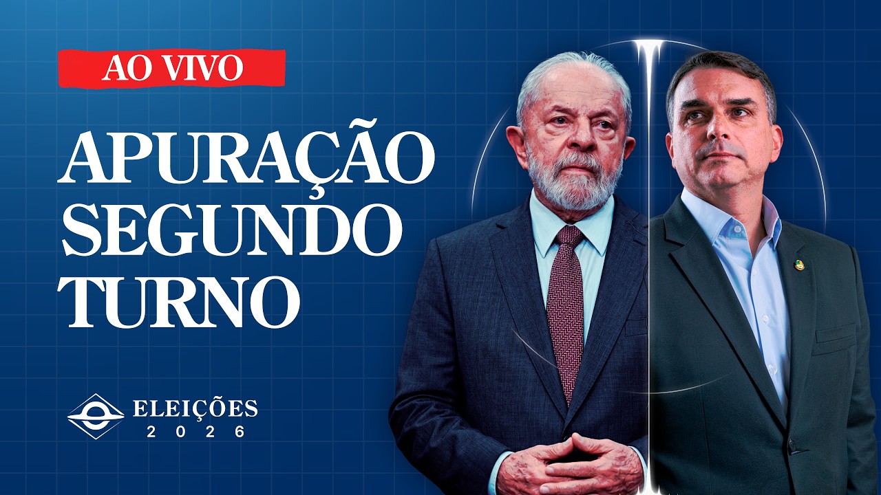 ELEIÇÃO 2026 - APURAÇÃO DOS VOTOS | 2º TURNO | AO VIVO