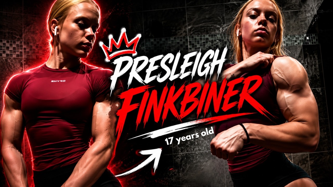 17 Year Old MUSCLE PHENOM: Presleigh Finkbiner