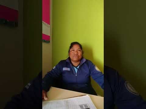 Noelia nos brinda su testimonio en el CAP de Tres Cruces, Jujuy, Argentina