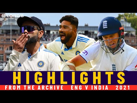 India Win On Final Day | England v India 2021 Test At Lord's