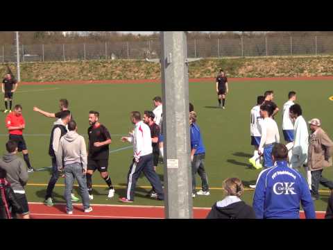 FSV Friedrichsdorf - SGK Bad Homburg - rote Karte vom 12.04.2015