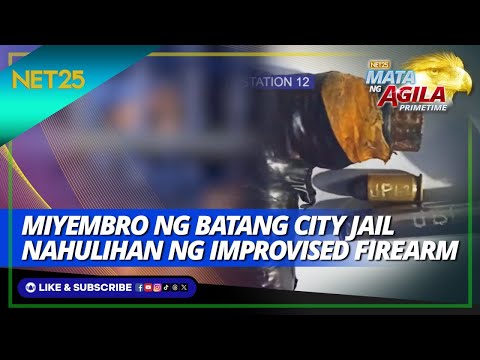 Himas-rehas ang lalaking nahulihan ng boga sa Tondo Mata Ng Agila Primetime