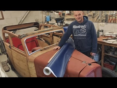 Auto Union DKW F2 Restauration #100 Exploring Unique Colors for DKW F2 External Leather