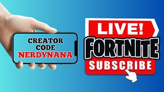 ⭐𝐋𝐈𝐕𝐄-Nana and Friends [Bot]=ON! ONE GAME or MAYBE 5-Chapter6-Season2 #fortnite