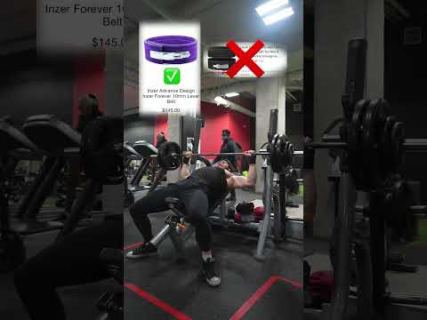 ⚠️ Before Purchasing A Lifting Belt.. #shorts