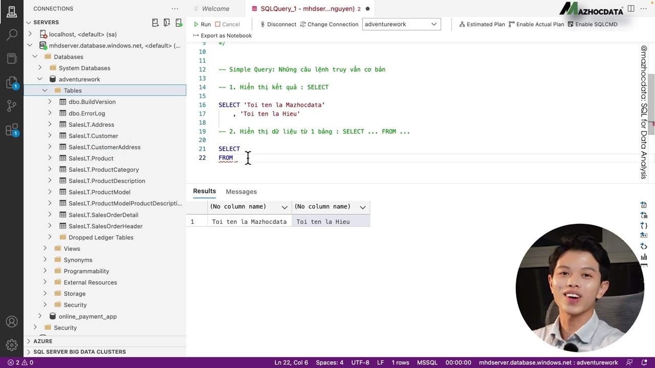 Apply SQL For Data Analytics (HVM) - The Future Analyst
