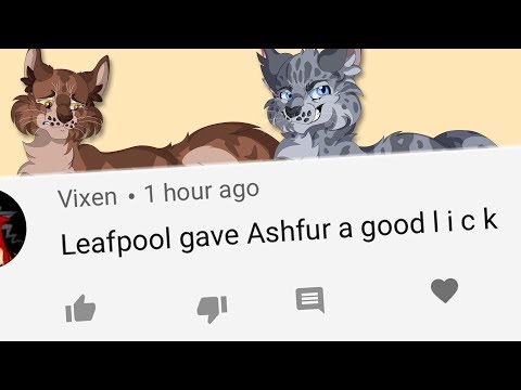 We wrote TERRIBLE Warrior Cats Fanfiction