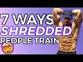 Shredded Workout Secrets (7 INGREDIENTS 🤫)