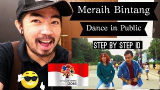 Download lagu *REACTION*VIA VALLEN 'MERAIH BINTANG' DANCE IN PUBLIC | ASIAN GAMES 2018  SONG mp3
