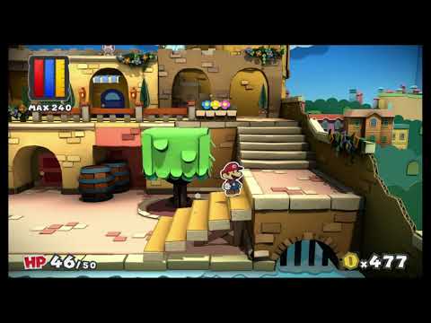 Let's Play: Paper Mario Color Splash - Bloo Bay Beach 100%