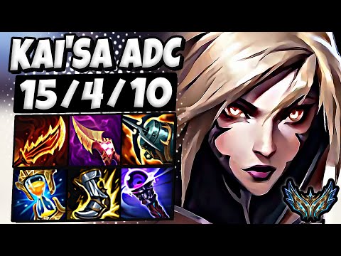 Kai'Sa vs Sivir ADC [ Triplekill ] Korea Challenger 1547 LP | Patch 25.22 ✅