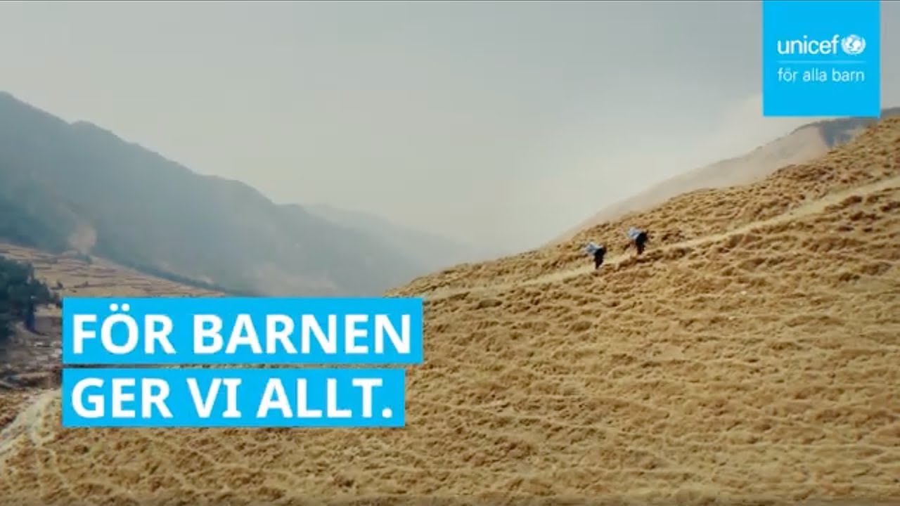 För barnen ger vi allt