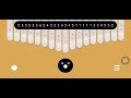 I Love You Song By Barney Keylimba Tutorial Easy Beginner