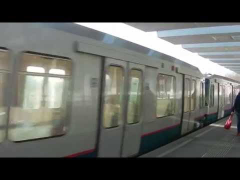 RET metro type SG2 metrostation Tussenwater Hoogvliet Rotterdam