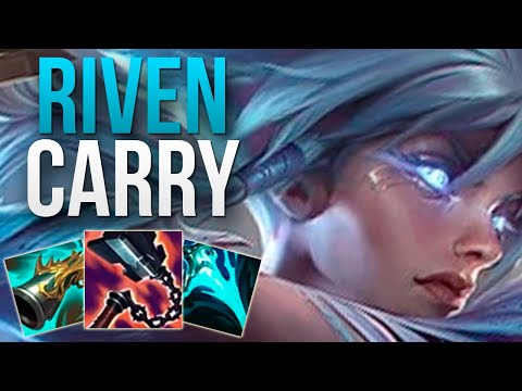 INSANE 1V9 SOLO CARRY BY CHALLENGER RIVEN | Challenger Riven Top Gameplay | S11