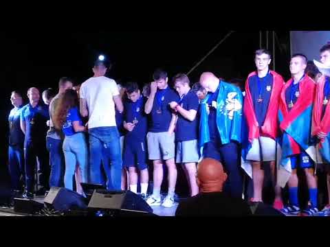 Ankana - Dodela zlatne medalja igračima Metaloplastike 2003. god. i mlađim