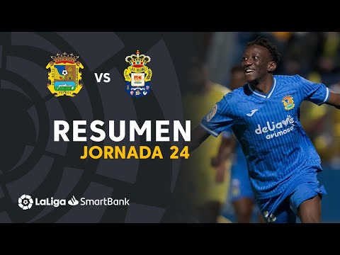 Resumen de CF Fuenlabrada vs UD Las Palmas (3-2)