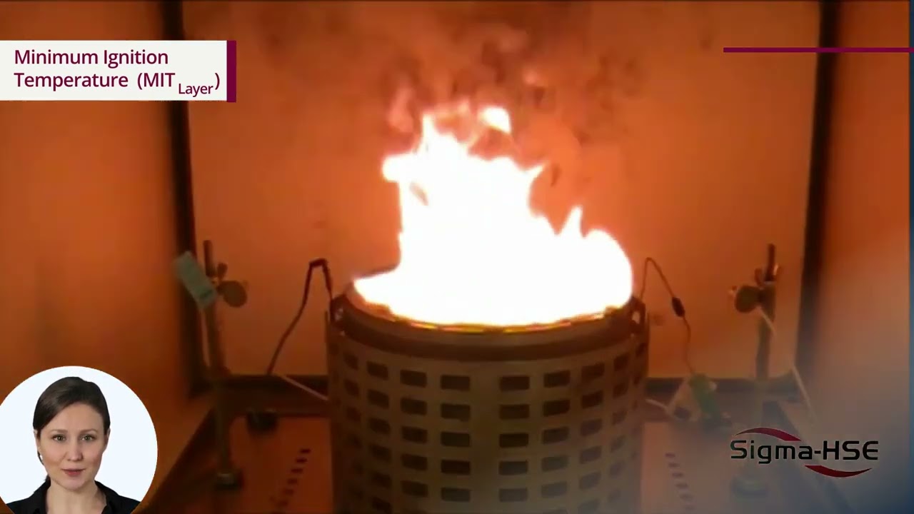 Minimum Ignition Temperature (MIT) Layer Test