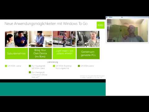 Tech Data Microsoft Webcast Microsoft Windows 8 - Unter der Oberfläche