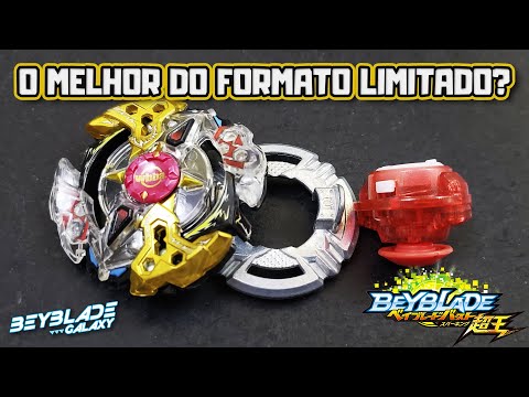Testando 055 - GALAXY ZEUS .Ω.Et contra três combos do limitado - Beyblade Burst ベイブレードバースト
